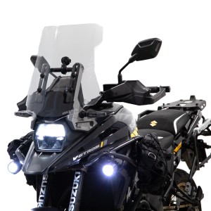 ISOTTA MEDIUM PROTECTION WINDSCREEN SUZUKI V-STROM 1050 2023-2024, TRANSPARENT