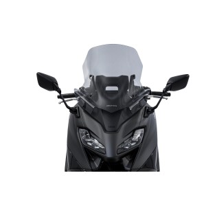 CUPOLINO ISOTTA MEDIA PROTEZIONE YAMAHA T-MAX 560 2022-2024 (SJ18F), FUME' CHIARO