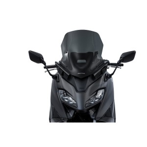 ISOTTA MEDIUM PROTECTION WINDSCREEN YAMAHA T-MAX 560 2022-2024 (SJ18F), DARK SMOKE