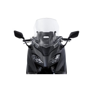 CUPOLINO ISOTTA MEDIA PROTEZIONE YAMAHA T-MAX 560 2022-2024 (SJ18F), TRASPARENTE