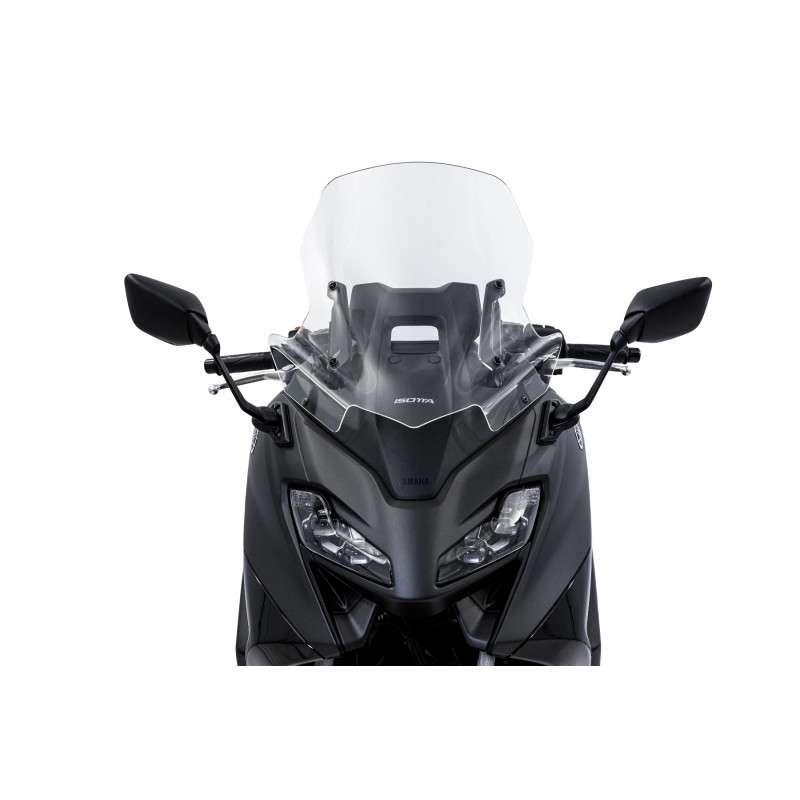 CUPOLINO ISOTTA MEDIA PROTEZIONE YAMAHA T-MAX 560 2022-2024 (SJ18F), TRASPARENTE