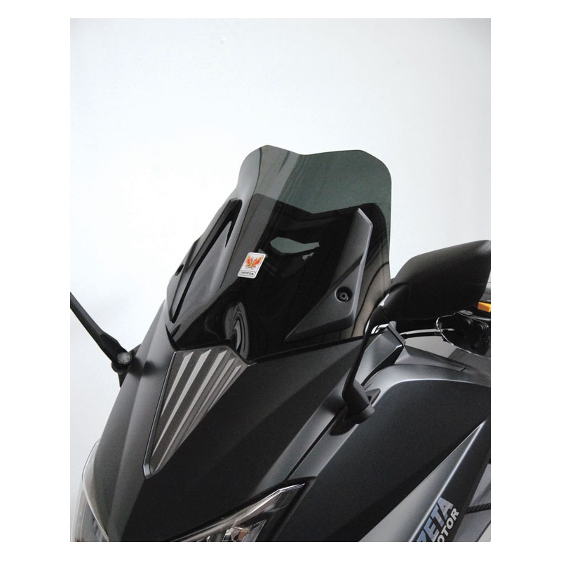 ISOTTA WINDSCREEN FOR OEM MOUNTS YAMAHA T-MAX 530 2012-2014, DARK SMOKE
