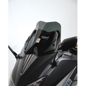 ISOTTA WINDSCREEN FOR OEM MOUNTS YAMAHA T-MAX 530 2015-2016, DARK SMOKE