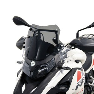 ISOTTA RALLY WINDSCREEN BENELLI TRK 502 2021-2024, DARK SMOKE