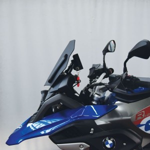 CUPOLINO ISOTTA RALLY BMW R 1200 GS 2013-2018, FUME' SCURO