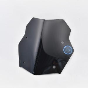ISOTTA ISOTTA WINDSCREEN BMW R 1200 GS RALLYE 2017-2018, MATT BLACK