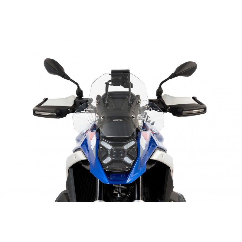 CUPOLINO ISOTTA RALLY BMW R 1300 GS ADVENTURE 2025 SENZA RADAR, TRASPARENTE