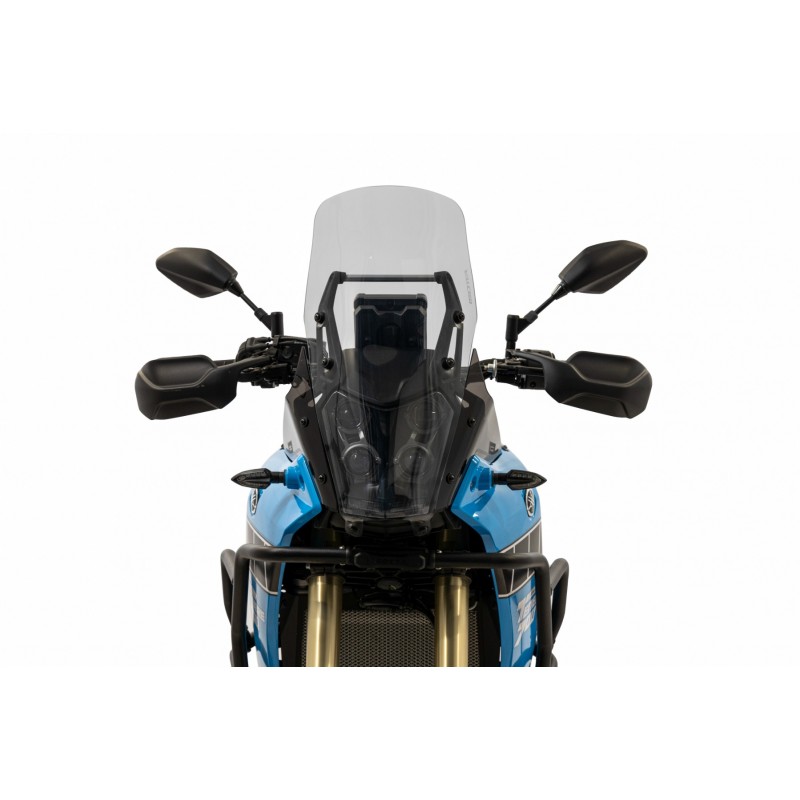 CUPOLINO ISOTTA RALLY CON PROTEZIONE FARO YAMAHA TENERE 700 2021-2024 (DM11), FUME' CHIARO