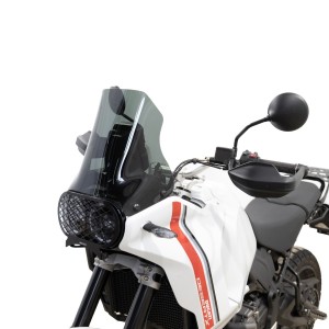 CUPOLINO ISOTTA RALLY DUCATI DESERT X 2022-2024, NERO OPACO