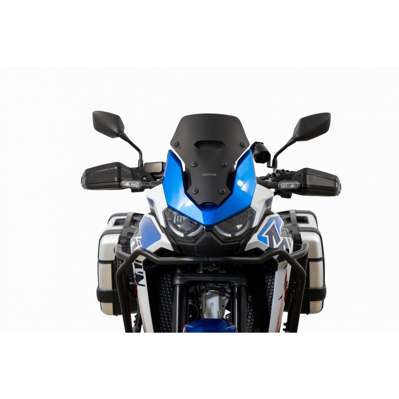 CUPOLINO ISOTTA RALLY HONDA AFRICA TWIN 1100 2020-2023, NERO OPACO