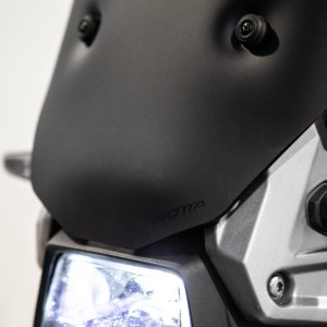 CUPOLINO ISOTTA RALLY SUZUKI V-STROM 1050 2023-2024, NERO OPACO