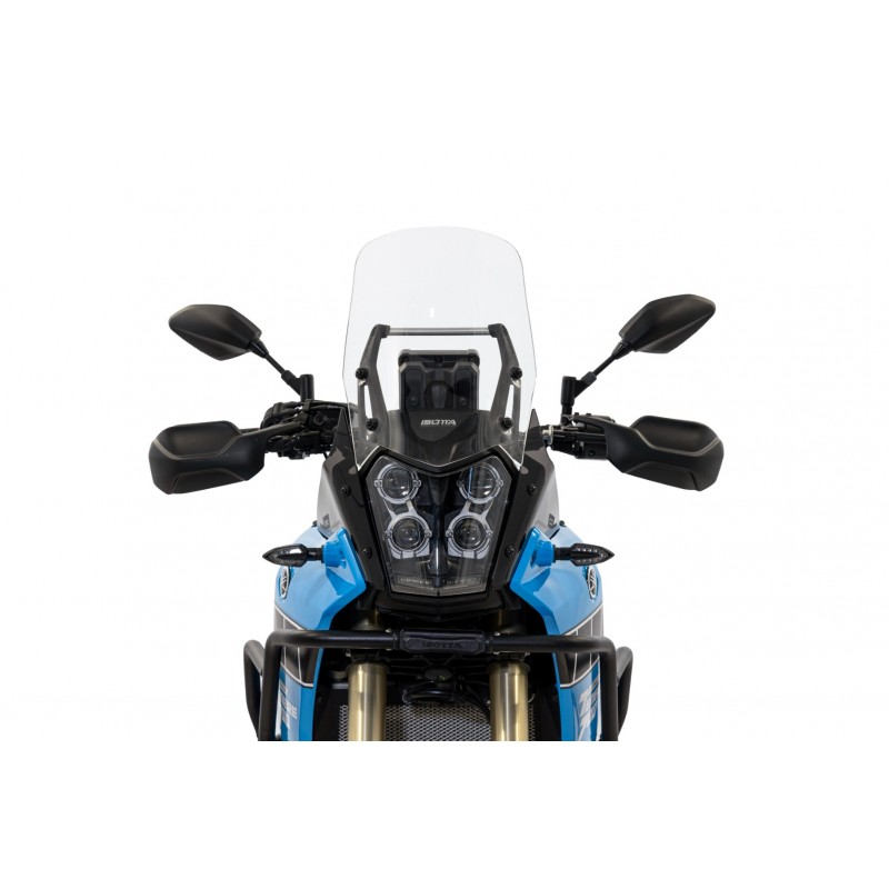 CUPOLINO ISOTTA RALLY YAMAHA TENERE 700 2021-2024 (DM11), TRASPARENTE