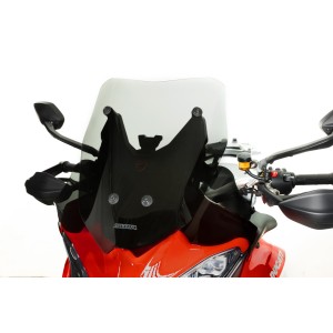 ISOTTA SPORT LOW WINDSCREEN DUCATI MULTISTRADA V4 2021-2024, DARK SMOKE
