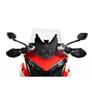 ISOTTA SPORT LOW WINDSCREEN DUCATI MULTISTRADA V4 PIKES PEAK 2022-2024, LIGHT SMOKE