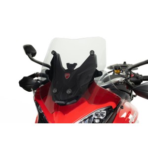 ISOTTA SPORT LOW WINDSCREEN DUCATI MULTISTRADA V4 RALLY 2023-2024, LIGHT SMOKE