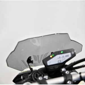 ISOTTA SPORT WINDSCREEN YAMAHA MT-09 2017-2020, LIGHT SMOKE
