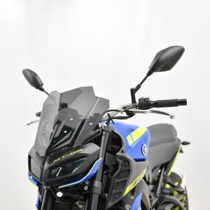 ISOTTA SPORT WINDSCREEN YAMAHA MT-09 2017-2020, DARK SMOKE