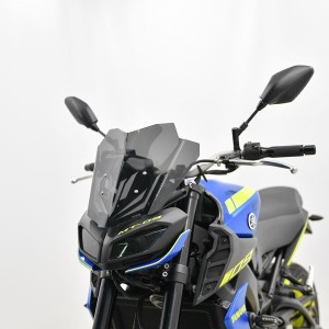 ISOTTA SPORT WINDSCREEN YAMAHA MT-09 2017-2020, DARK SMOKE