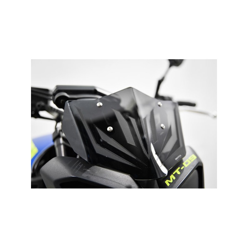 CUPOLINO ISOTTA SPORT-FLY YAMAHA MT-09 2017-2020, FUME' SCURO