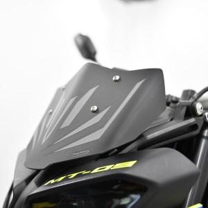 ISOTTA SPORT-FLY WINDSCREEN YAMAHA MT-09 2017-2020, MATT BLACK