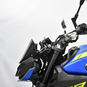 CUPOLINO ISOTTA SPORT-FLY YAMAHA MT-09 2017-2020, NERO OPACO