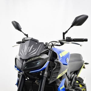 ISOTTA SPORT-FLY WINDSCREEN YAMAHA MT-09 2017-2020, MATT BLACK