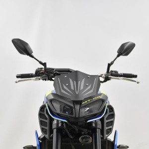 ISOTTA SPORT-FLY WINDSCREEN YAMAHA MT-09 2017-2020, MATT BLACK