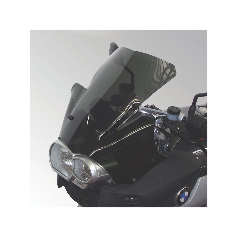 CUPOLINO ISOTTA SPORTIVO ALTA PROTEZIONE BMW K 1200 R 2005-2008, FUME' CHIARO
