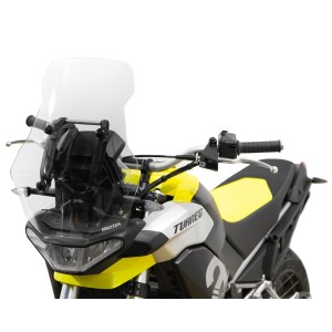 ISOTTA TOURING HIGH PROTECTION WINDSCREEN APRILIA TUAREG 660 2022-2024, TRANSPARENT
