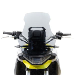 CUPOLINO ISOTTA TOURING MEDIA PROTEZIONE APRILIA TUAREG 660 2022-2024, FUME' CHIARO