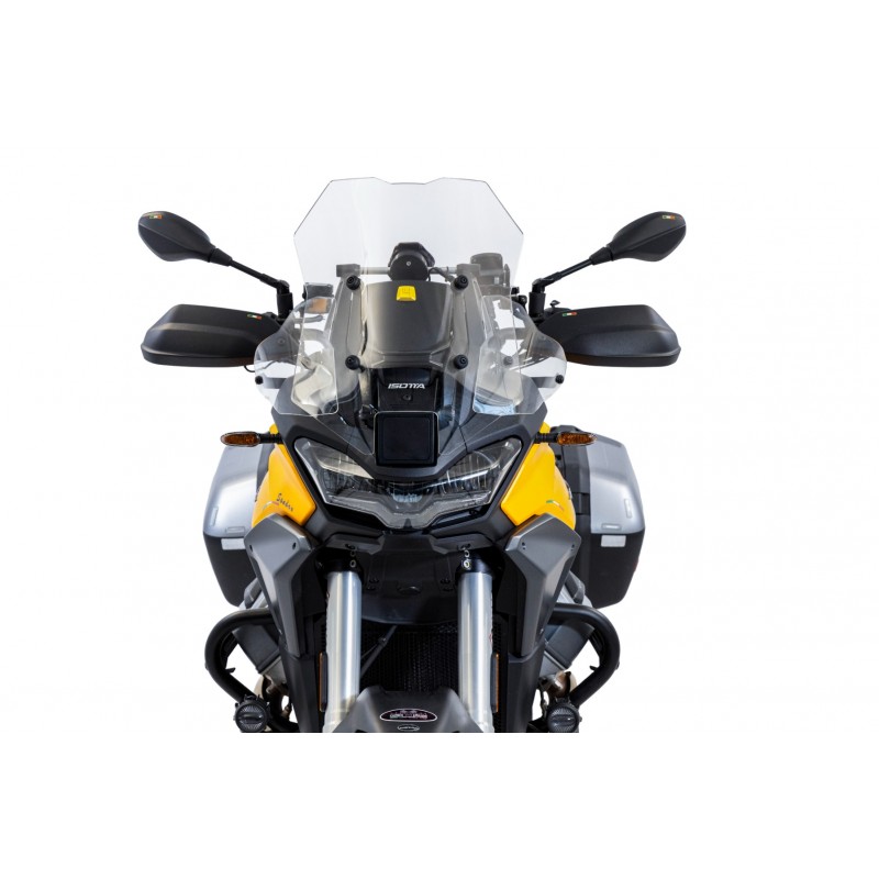 ISOTTA TOURING WINDSCREEN MOTO GUZZI STELVIO 2024-2025, TRANSPARENT