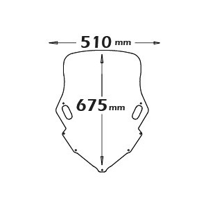 ISOTTA ISOTTA YAMAHA T-MAX 500 2008-2011, DARK SMOKE