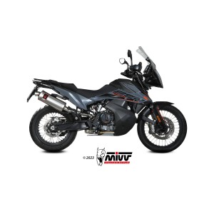 EXHAUST MIVV DAKAR KTM 890 ADVENTURE R 2025 (EURO 5+), APPROVED STEEL