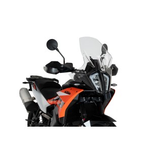 PUIG TOURING WINDSCREEN KTM 890 ADVENTURE R 2023-2024, CLEAR