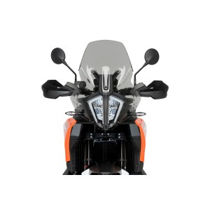 PUIG TOURING WINDSCREEN KTM 890 ADVENTURE R 2023-2024, LIGHT SMOKE