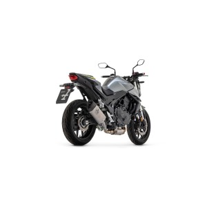 TERMINALE DI SCARICO ARROW PISTA HONDA HORNET 750 2025 (EURO 5+), TITANIO/CARBONIO, OMOLOGATO