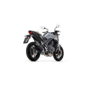 TERMINALE DI SCARICO ARROW VELOCE HONDA HORNET 750 2025-2026 (EURO 5+), ALLUMINIO DARK/CARBONIO, OMOLOGATO