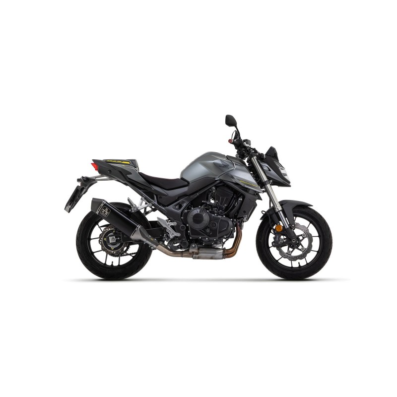 ARROW VELOCE EXHAUST HONDA HORNET 750 2025 (EURO 5+), TITANIUM DARK/CARBON, APPROVED