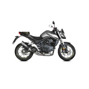 EXHAUST MIVV SR-1 HONDA HORNET 750 2025-2026, APPROVED BLACK/CARBON