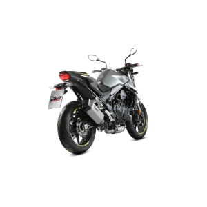EXHAUST MIVV SR-1 HONDA HORNET 750 2025-2026, APPROVED STEEL/CARBON