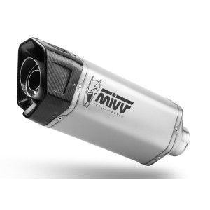 EXHAUST MIVV SR-1 HONDA HORNET 750 2025-2026, APPROVED STEEL/CARBON