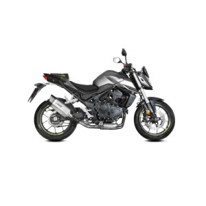 TERMINALE MIVV SR-1 HONDA HORNET 750 2025-2026, OMOLOGATO ACCIAIO/CARBONIO