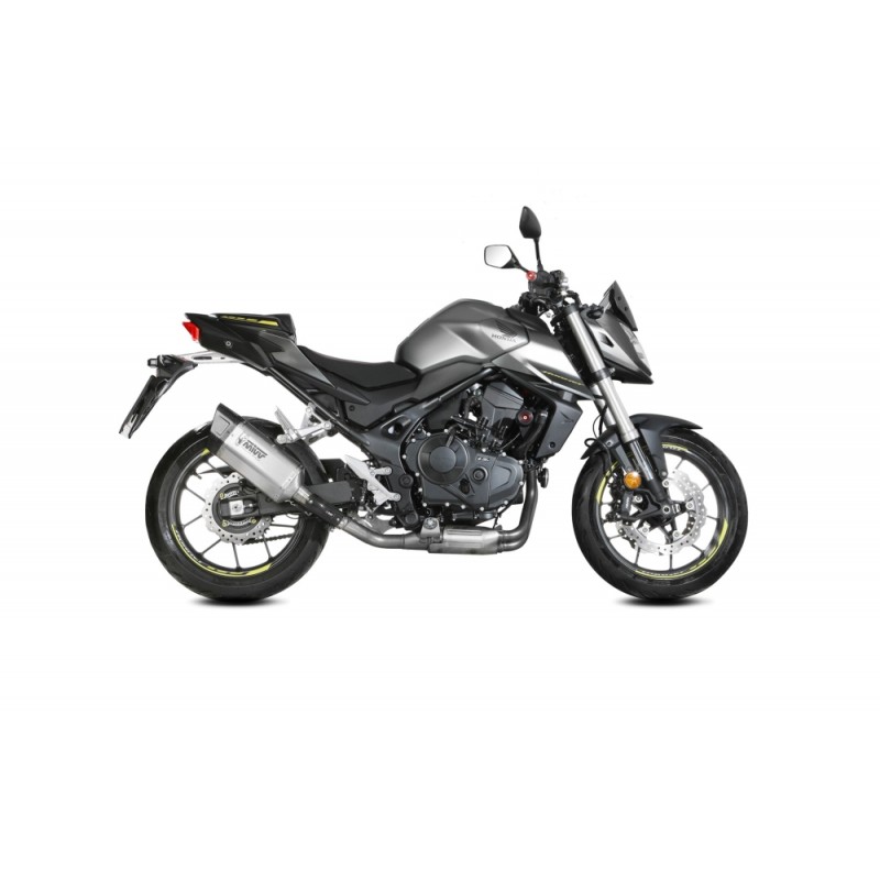 TERMINALE MIVV SR-1 HONDA HORNET 750 2025-2026, OMOLOGATO ACCIAIO/CARBONIO