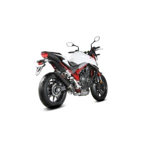 EXHAUST MIVV OVAL HONDA HORNET 750 2025-2026, APPROVED CARBON
