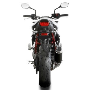 TERMINALE MIVV GP PRO HONDA HORNET 750 2025-2026, OMOLOGATO BLACK