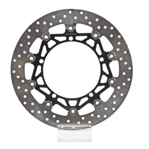 COPPIA DISCHI FRENO ANTERIORI BREMBO SERIE ORO TRIUMPH SPEED TRIPLE 1050 2007