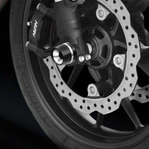 PAR RIZOMA VORDERRADSCHUTZPADS HONDA HORNET 750 2025, SILVER