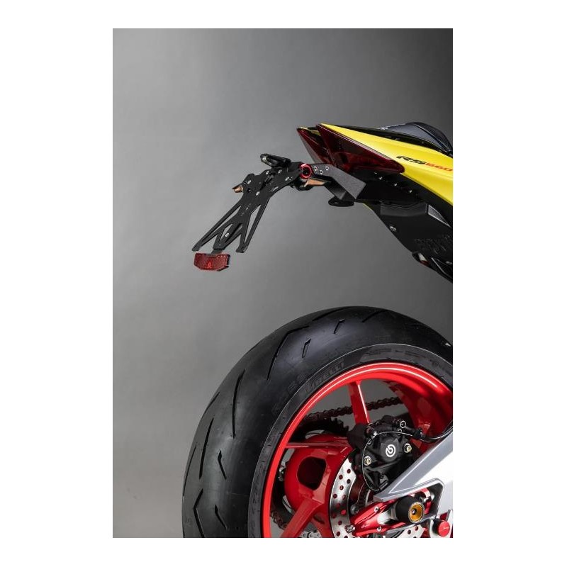 KIT LIGHTECH LICENSE PLATE HOLDER APRILIA TUONO 660 2025, ADJUSTABLE