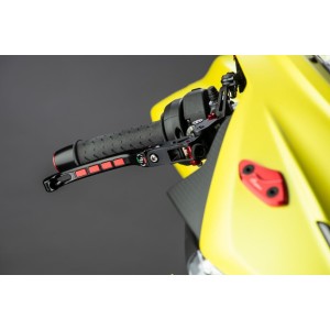 PAR DE MANETAS DE FRENO Y EMBRAGUE LIGHTECH ALIEN APRILIA TUONO 660 2025