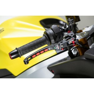 PAR DE MANETAS DE FRENO Y EMBRAGUE LIGHTECH ALIEN APRILIA TUONO 660 2025